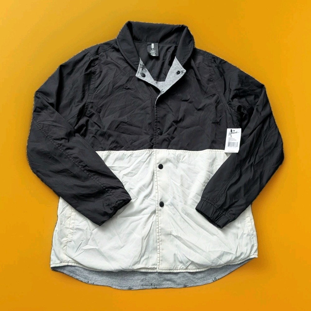 Men's Howe Round‎ 2 Reversible Night Shadow Jacket Black Size L NWT